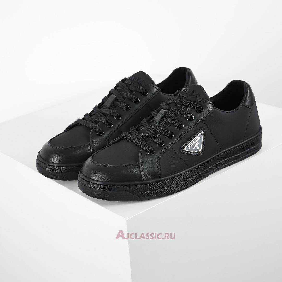 New Prada Downtown Re-Nylon Sneakers "Black" 2EE395_3ABU_F0002 Shoes