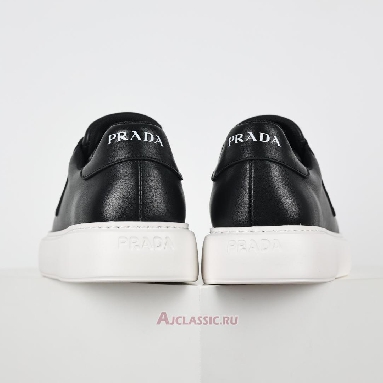 Buy Prada Macro Leather Sneakers Black White Black 4E3560_A21_F0002-2 Quality Reps Replicas Shoes