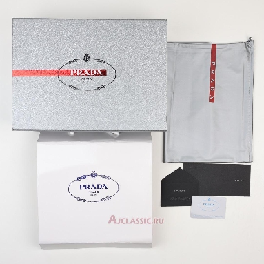 Buy Prada Macro Leather Sneakers Black White Black 4E3560_A21_F0002-2 Quality Reps Replicas Shoes