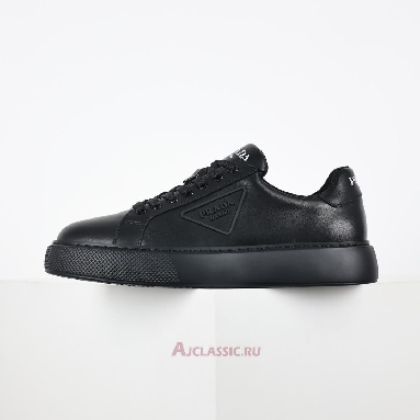 Buy Prada Macro Leather Sneakers Black Black 4E3560_A21_F0002-3 Quality Reps Replicas Shoes