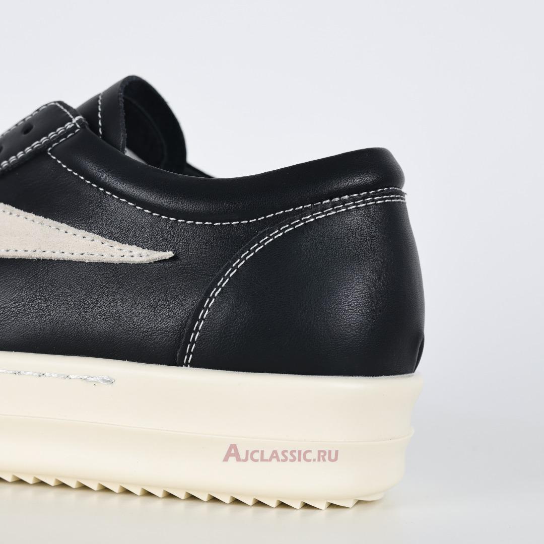 New Rick Owens Porterville Vintage Low "Black Milk" RU02D6897LCOLVS-911 Shoes