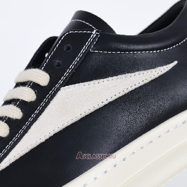 Buy Rick Owens Porterville Vintage Low Black Milk Black RU02D6897LCOLVS-911 Quality Reps Replicas Shoes