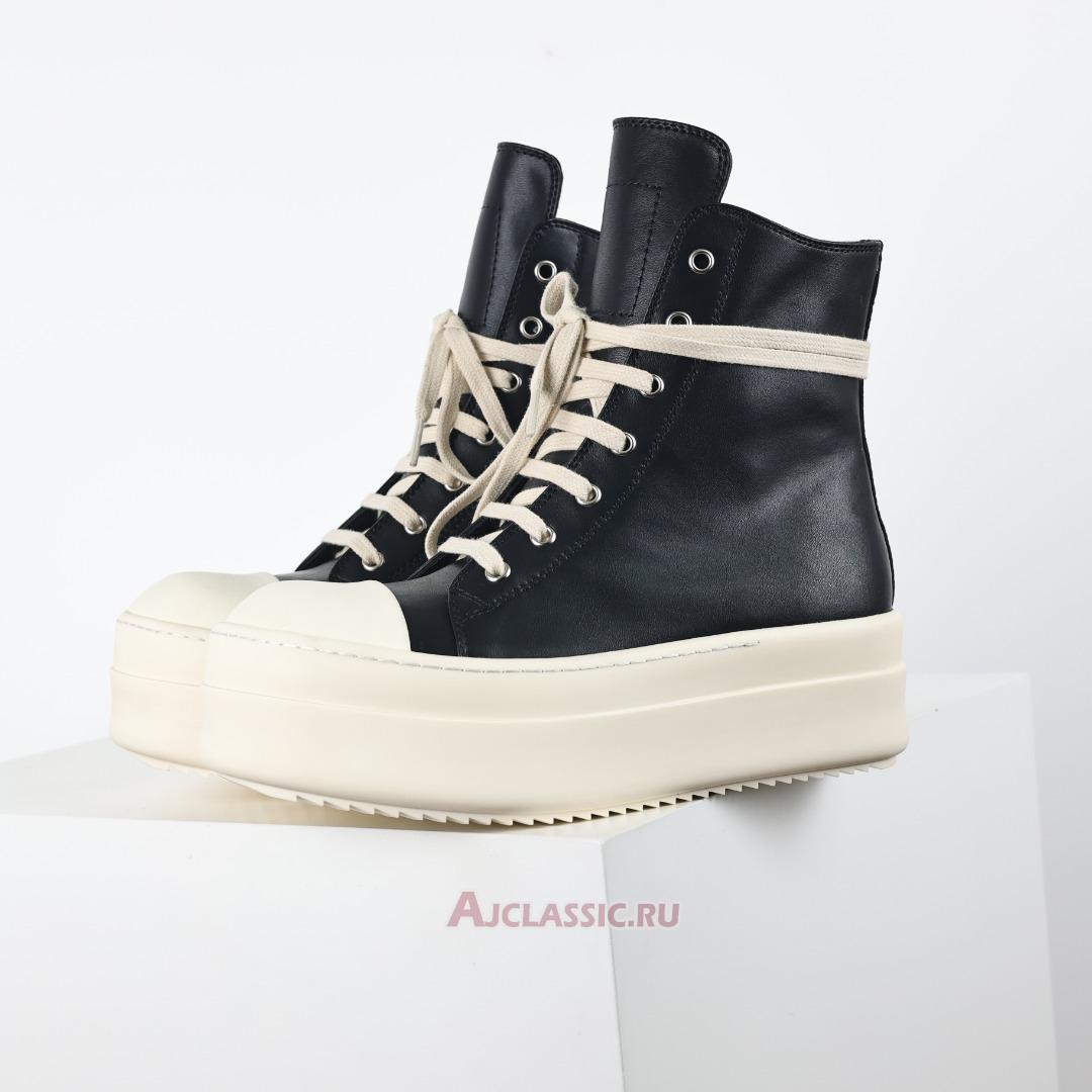 New Rick Owens Luxor Runway Mega Bumper High "Black Milk" RO02C1859LOO-911 Shoes