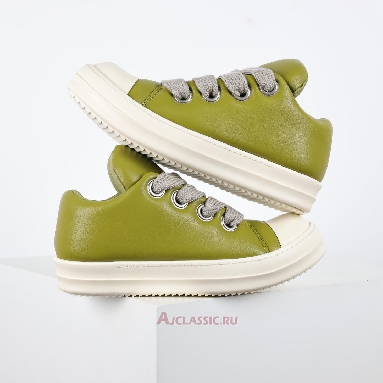 Buy Rick Owens Jumbo Lace Padded Low Acid Green RU02C7893LLPW2-3211 Quality Reps Replicas Shoes