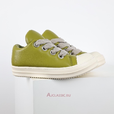 Buy Rick Owens Jumbo Lace Padded Low Acid Green RU02C7893LLPW2-3211 Quality Reps Replicas Shoes