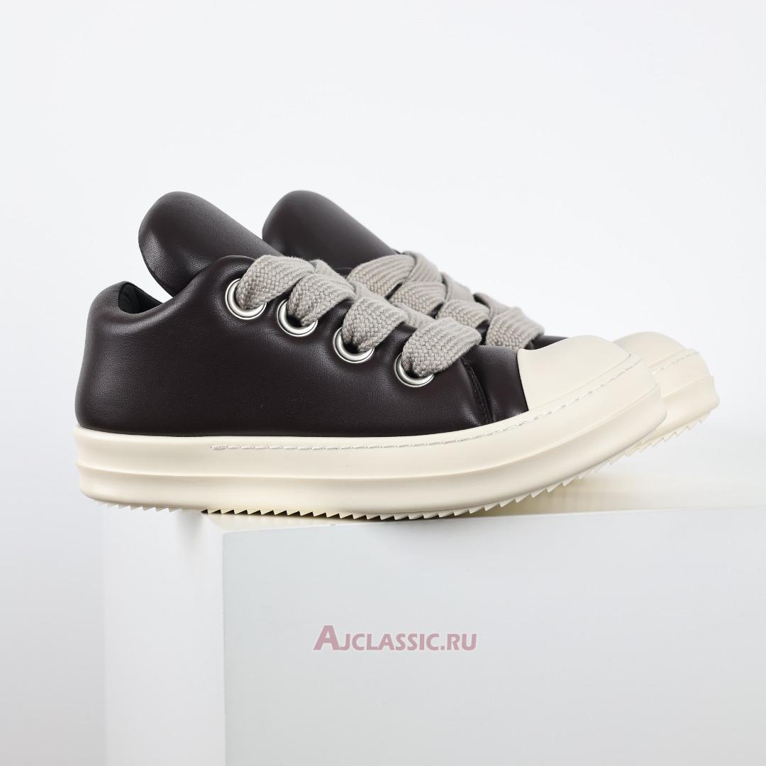 New Rick Owens Luxor Jumbo Padded Low "Brown" RP02C1878LLPW2-3311-2 Shoes