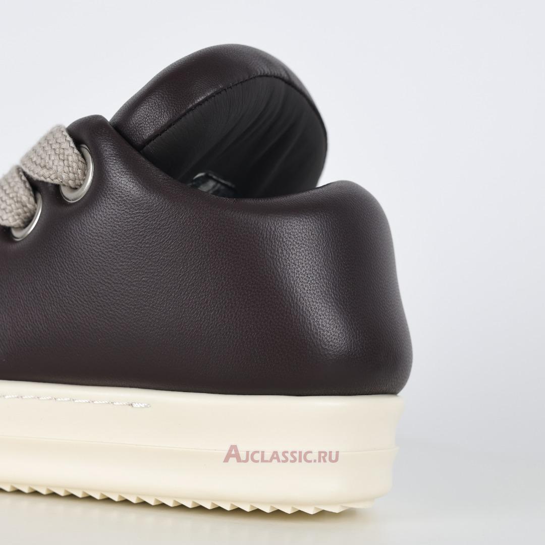 New Rick Owens Luxor Jumbo Padded Low "Brown" RP02C1878LLPW2-3311-2 Shoes