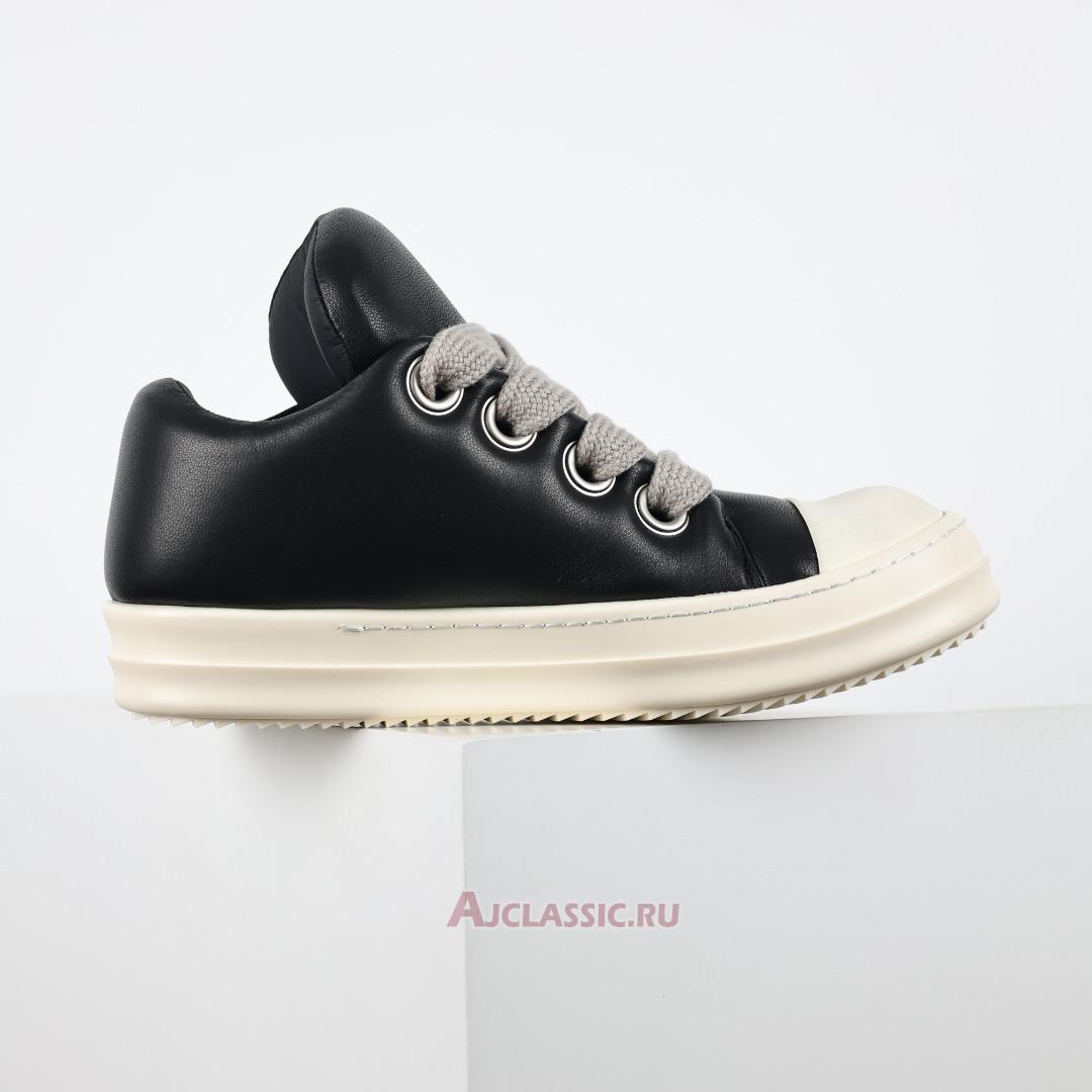 New Rick Owens Luxor Jumbo Padded Low "Black Milk" RU02C7893LLPW2-911 Shoes