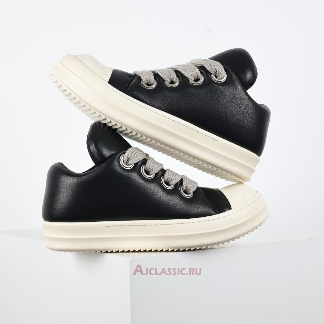 New Rick Owens Luxor Jumbo Padded Low "Black Milk" RU02C7893LLPW2-911 Shoes