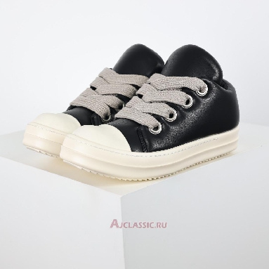 Buy Rick Owens Luxor Jumbo Padded Low Black Milk Black RU02C7893LLPW2-911 Quality Reps Replicas Shoes