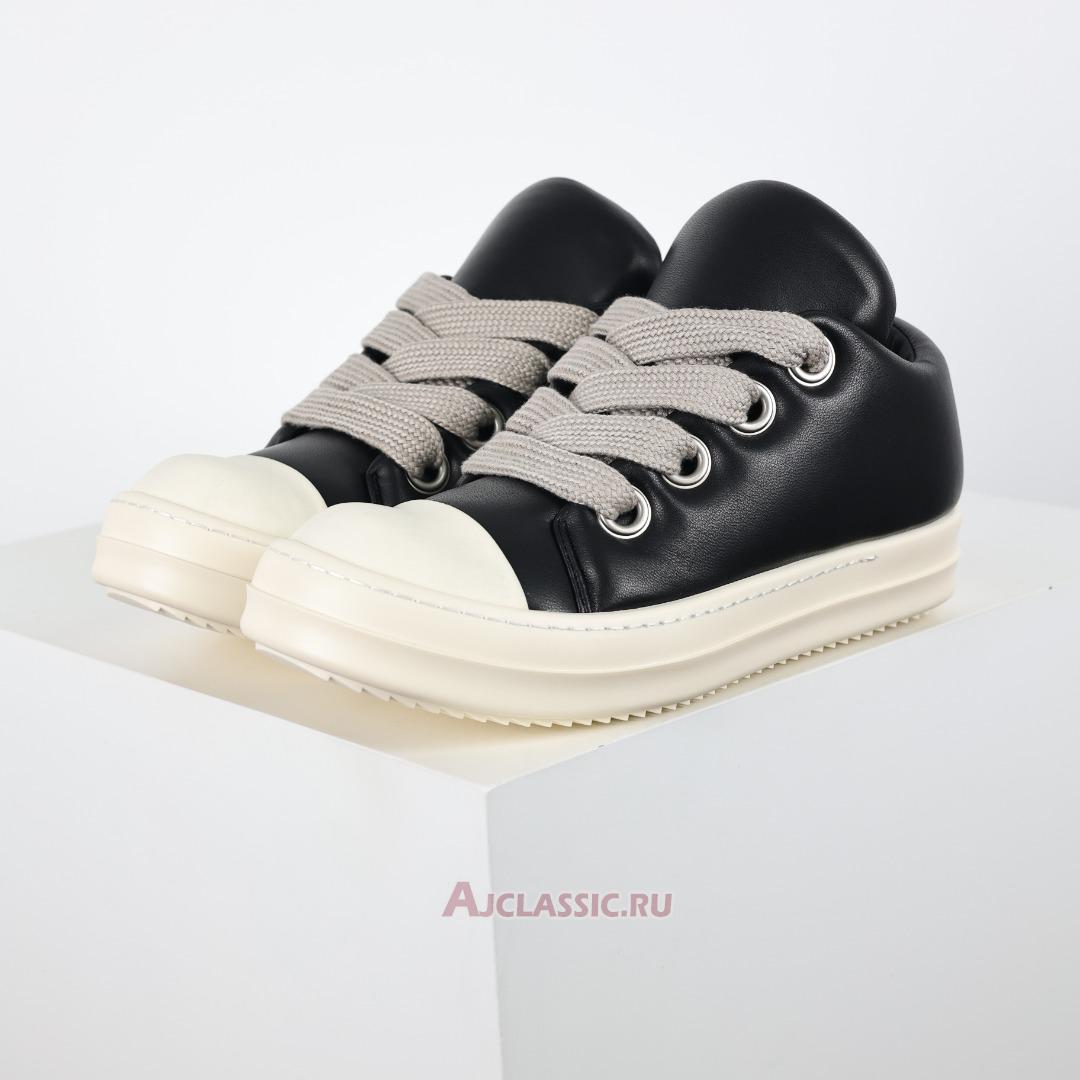 New Rick Owens Luxor Jumbo Padded Low "Black Milk" RU02C7893LLPW2-911 Shoes