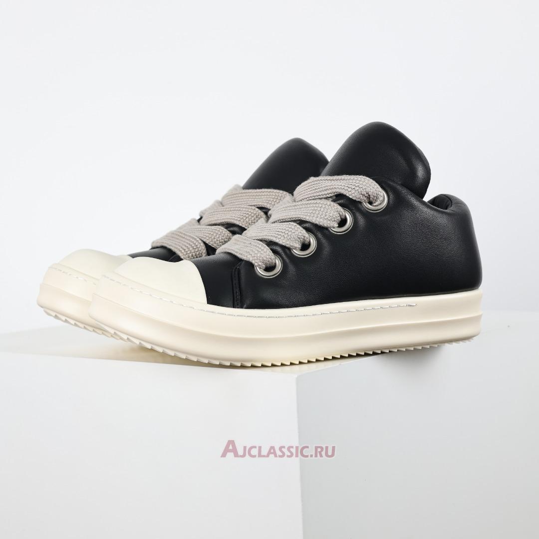 New Rick Owens Luxor Jumbo Padded Low "Black Milk" RU02C7893LLPW2-911 Shoes