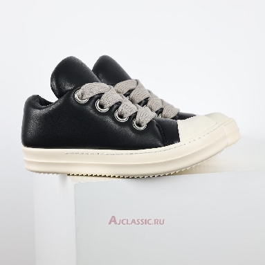 Buy Rick Owens Luxor Jumbo Padded Low Black Milk Black RU02C7893LLPW2-911 Quality Reps Replicas Shoes
