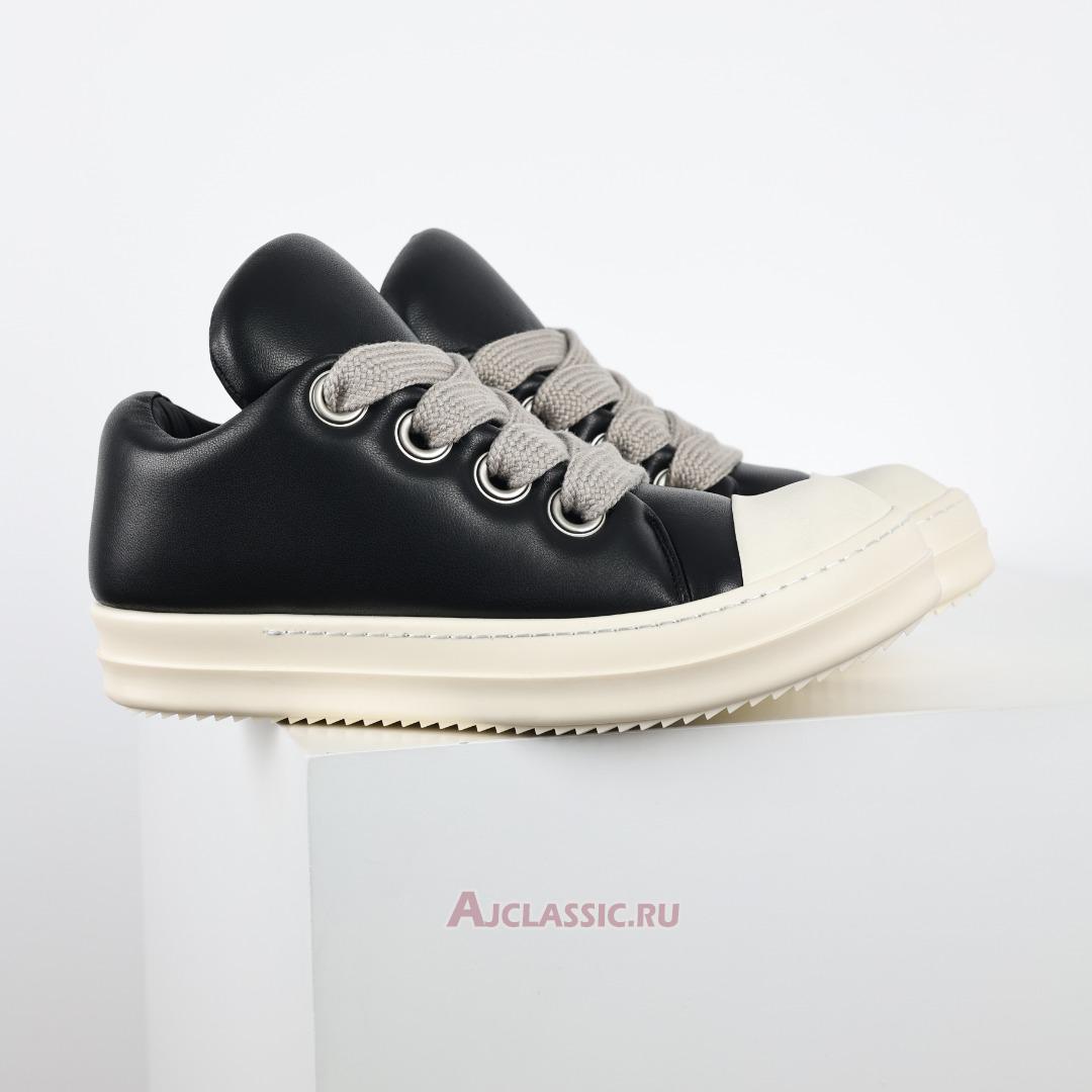 New Rick Owens Luxor Jumbo Padded Low "Black Milk" RU02C7893LLPW2-911 Shoes