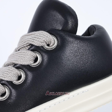 Buy Rick Owens Luxor Jumbo Padded Low Black Milk Black RU02C7893LLPW2-911 Quality Reps Replicas Shoes