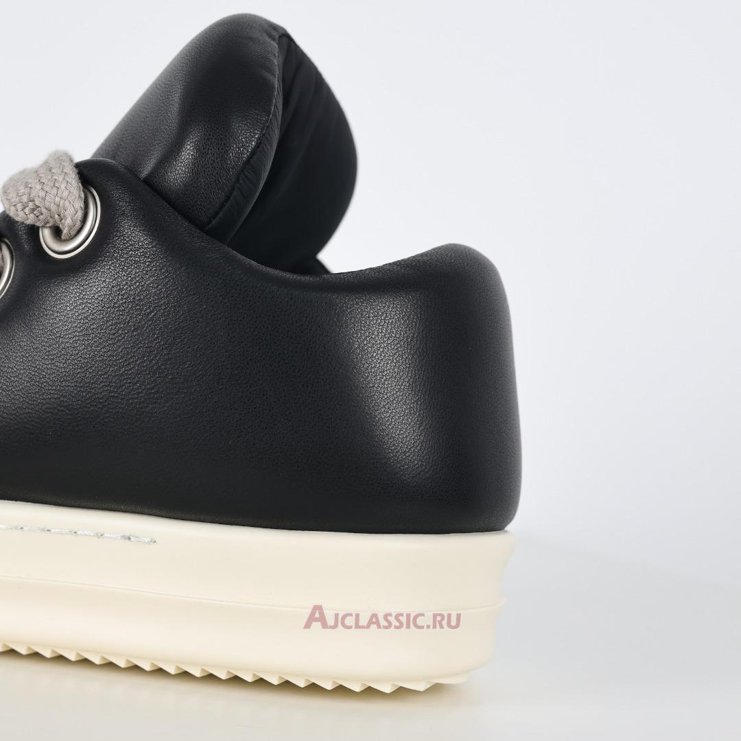 New Rick Owens Luxor Jumbo Padded Low "Black Milk" RU02C7893LLPW2-911 Shoes