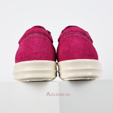 Buy Rick Owens EDFU Suede Leather Vintage Low Hot Pink Pink RP01C5888LVSLPO-1311 Quality Reps Replicas Shoes