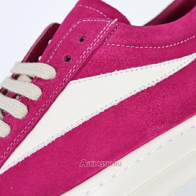 Buy Rick Owens EDFU Suede Leather Vintage Low Hot Pink Pink RP01C5888LVSLPO-1311 Quality Reps Replicas Shoes