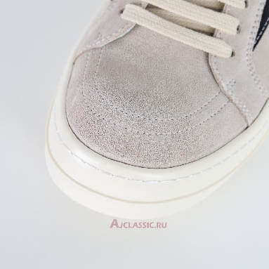 Buy Rick Owens EDFU Suede Leather Vintage Low Milk Black Beige RU02C7897-LVSLPO-1191 Quality Reps Replicas Shoes