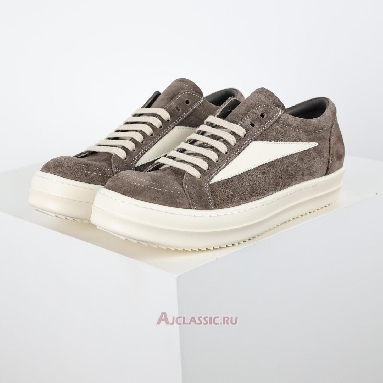 Buy Rick Owens EDFU Suede Leather Vintage Low Dust Milk Brown RU01C4897 LVSLPO-3411 Quality Reps Replicas Shoes