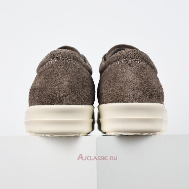 Buy Rick Owens EDFU Suede Leather Vintage Low Dust Milk Brown RU01C4897 LVSLPO-3411 Quality Reps Replicas Shoes