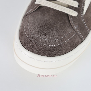 Buy Rick Owens EDFU Suede Leather Vintage Low Dust Milk Brown RU01C4897 LVSLPO-3411 Quality Reps Replicas Shoes