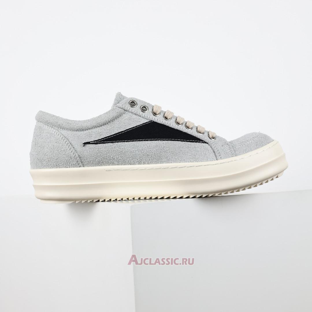 New Rick Owens DRKSHDW Luxor Vintage Sneaks "Oyster Black" DU02C5803SHA-6191 Shoes