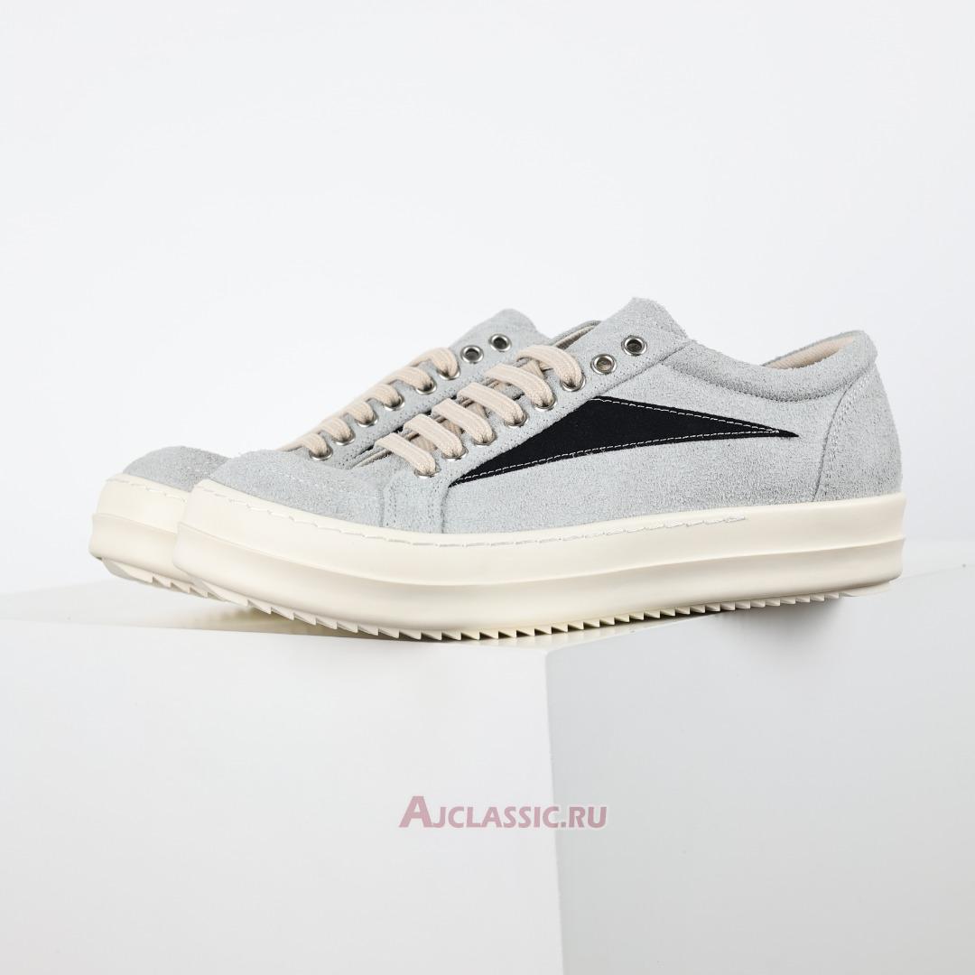 New Rick Owens DRKSHDW Luxor Vintage Sneaks "Oyster Black" DU02C5803SHA-6191 Shoes