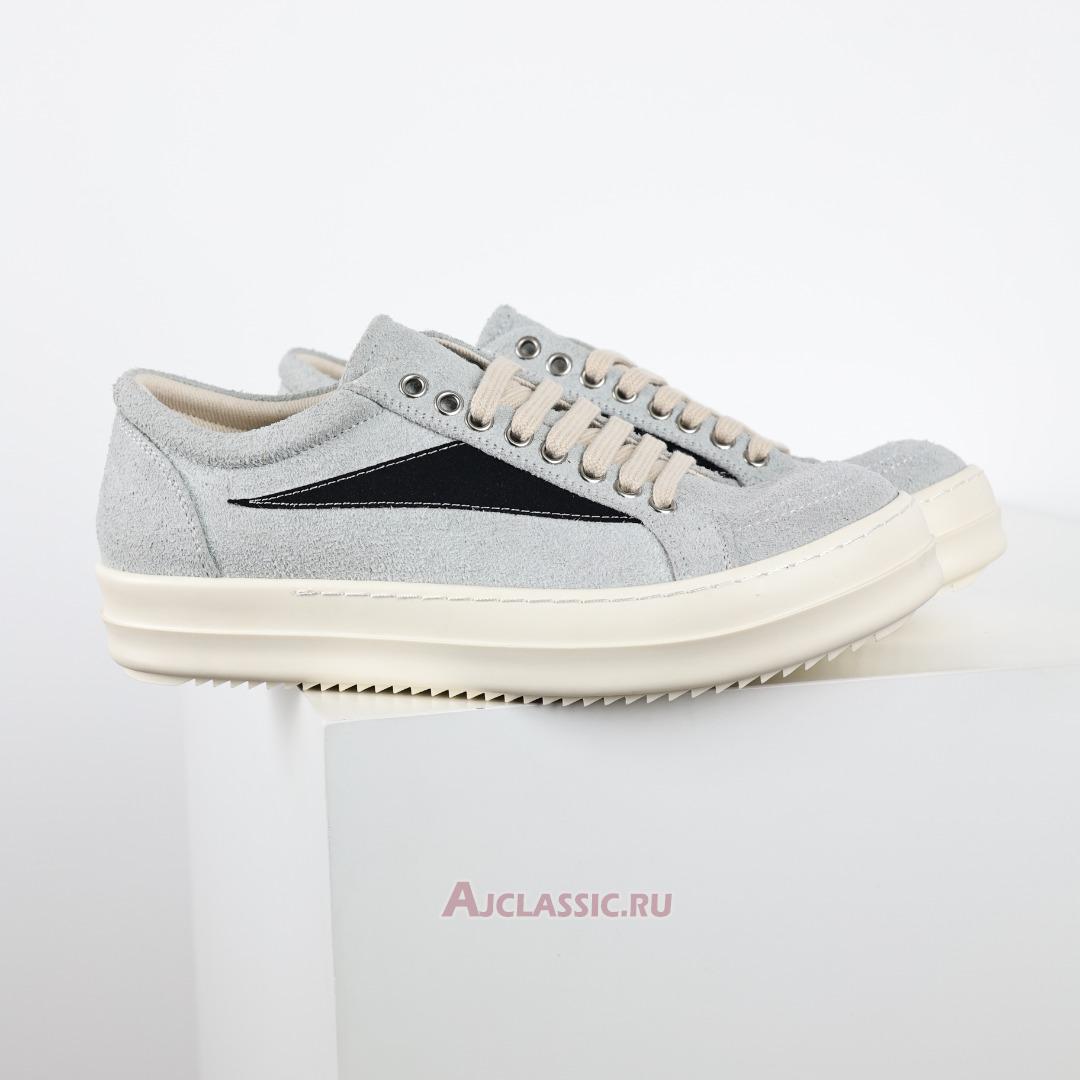 New Rick Owens DRKSHDW Luxor Vintage Sneaks "Oyster Black" DU02C5803SHA-6191 Shoes