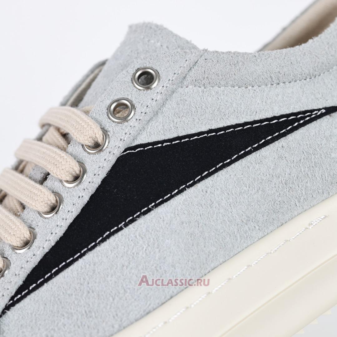 New Rick Owens DRKSHDW Luxor Vintage Sneaks "Oyster Black" DU02C5803SHA-6191 Shoes