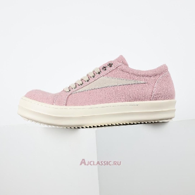 Buy Rick Owens EDFU Vintage Low Canvas Faded Pink Pink DU01C6803DQLVS-6381 Quality Reps Replicas Shoes