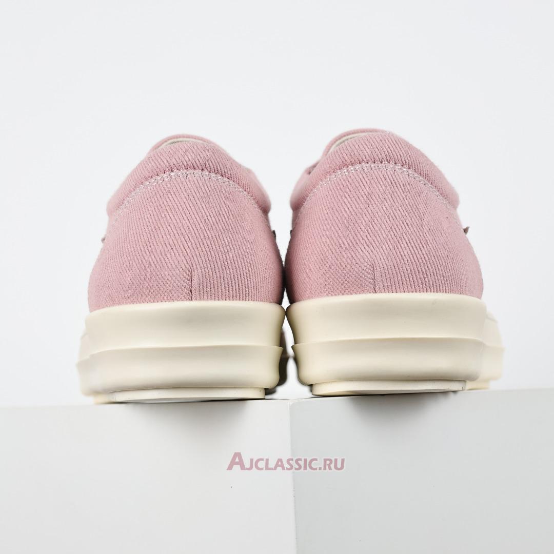 New Rick Owens EDFU Vintage Low Canvas "Faded Pink" DU01C6803DQLVS-6381 Shoes