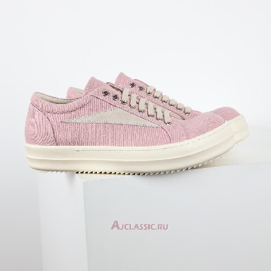 Buy Rick Owens EDFU Vintage Low Canvas Faded Pink Pink DU01C6803DQLVS-6381 Quality Reps Replicas Shoes