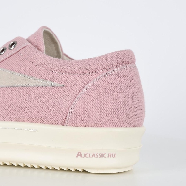 Buy Rick Owens EDFU Vintage Low Canvas Faded Pink Pink DU01C6803DQLVS-6381 Quality Reps Replicas Shoes