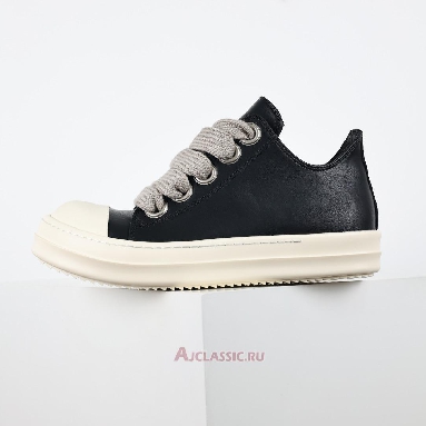 Buy Rick Owens EDFU Runway Low Black Milk Black RR01C4893LPOW2-911 Quality Reps Replicas Shoes