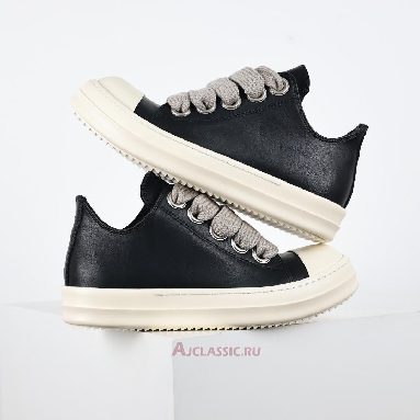 Buy Rick Owens EDFU Runway Low Black Milk Black RR01C4893LPOW2-911 Quality Reps Replicas Shoes