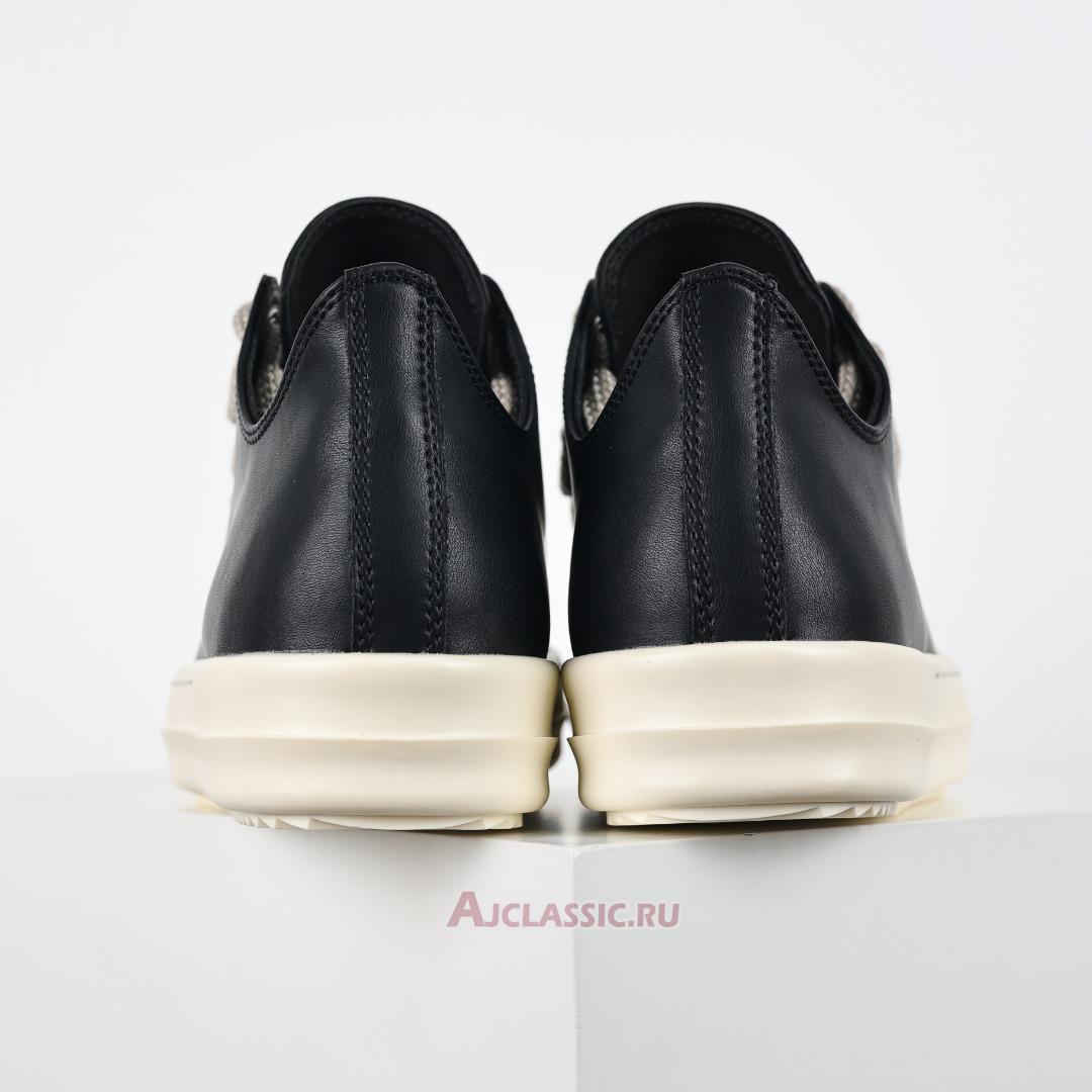 New Rick Owens EDFU Runway Low "Black Milk" RR01C4893LPOW2-911 Shoes