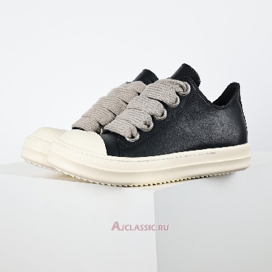 Buy Rick Owens EDFU Runway Low Black Milk Black RR01C4893LPOW2-911 Quality Reps Replicas Shoes