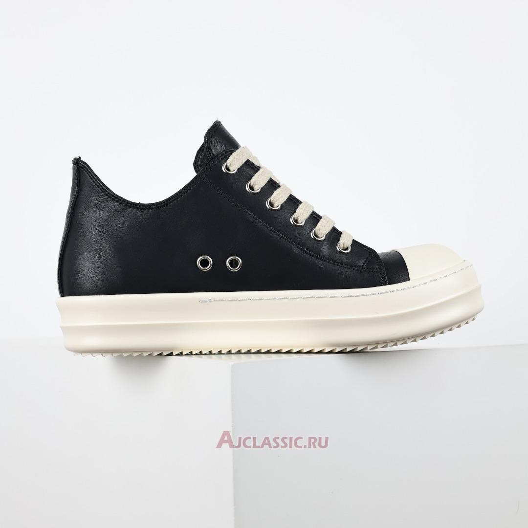 New Rick Owens Lido Low "Black Milk" RP01D2891LOO-911 Shoes