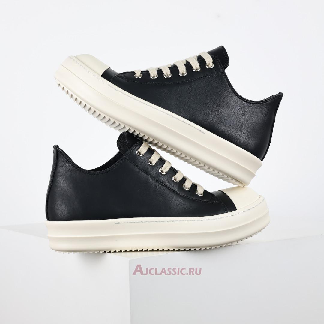 New Rick Owens Lido Low "Black Milk" RP01D2891LOO-911 Shoes