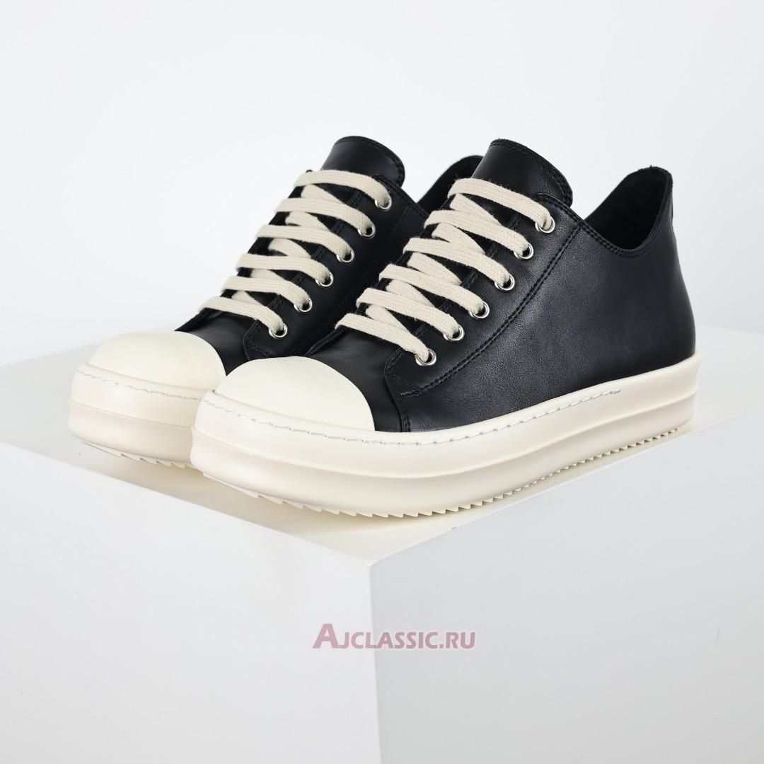 New Rick Owens Lido Low "Black Milk" RP01D2891LOO-911 Shoes