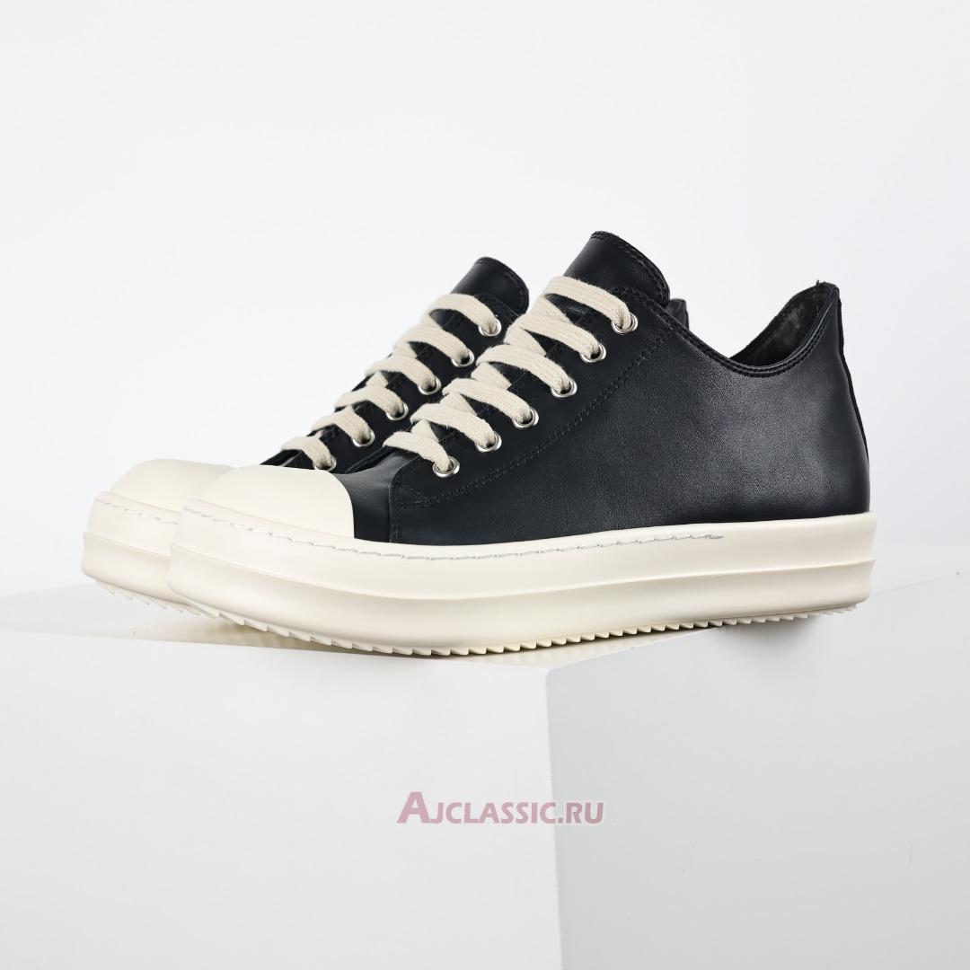 New Rick Owens Lido Low "Black Milk" RP01D2891LOO-911 Shoes