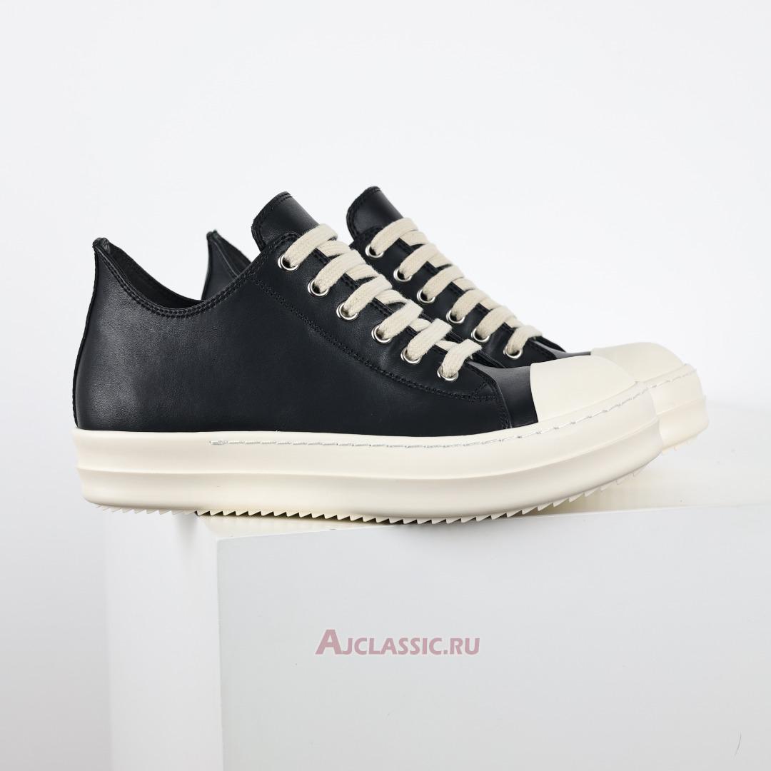 New Rick Owens Lido Low "Black Milk" RP01D2891LOO-911 Shoes