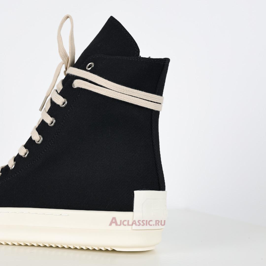 New Rick Owens DRKSHDW Gethsemane High "Black Milk" DU02A3800NDKEH2-911 Shoes