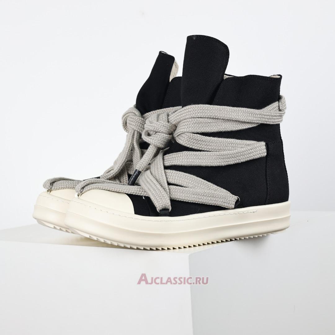 New Rick Owens DRKSHDW Luxor Hexa High "Black Milk" DU02C5805DOW2-9811 Shoes