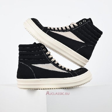 Buy Rick Owens Porterville DRKSHDW Vintage High Black Milk Black DU02D2810 DOLVS-911 Quality Reps Replicas Shoes