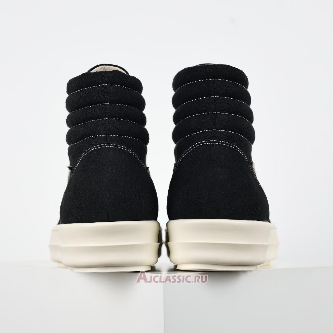 New Rick Owens Porterville DRKSHDW Vintage High "Black Milk" DU02D2810 DOLVS-911 Shoes