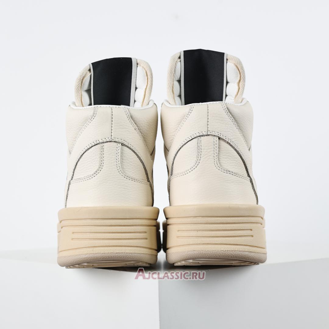 New Rick Owens x DRKSHDW TURBOWPN Mid "Egret" 172343C-2 Shoes