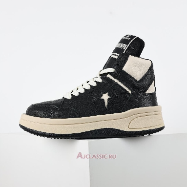 Buy Converse x Rick Owens DRKSHDW TURBOWPN Mid Black Cloud Cream Black DC02BX945CA03R0-921 Quality Reps Replicas Shoes