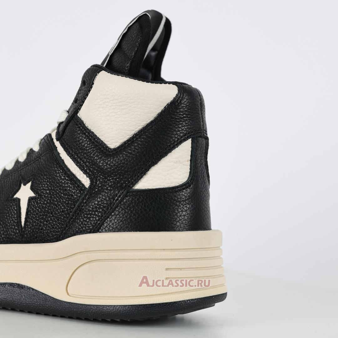 New Converse x Rick Owens DRKSHDW TURBOWPN Mid "Black Cloud Cream" DC02BX945CA03R0-921 Shoes